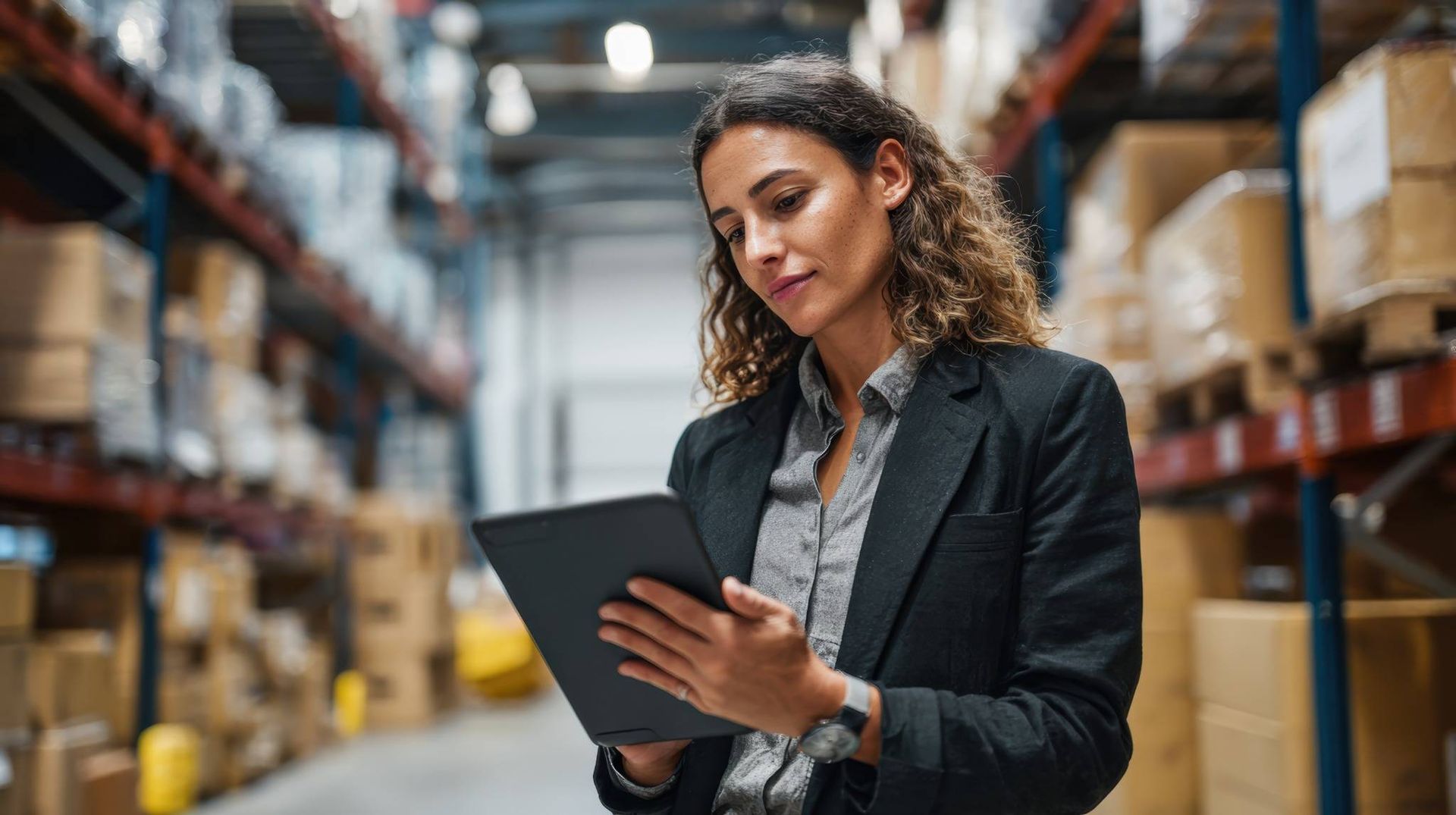 Checking the warehouse